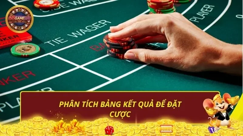 Phân tích bảng kết quả để đặt cược